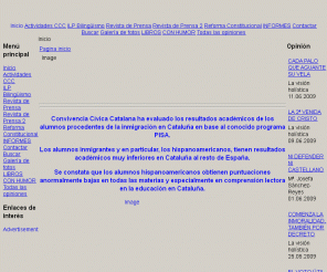 convivenciacivica.org: Convivencia Cívica Catalana - Inicio
Convivencia Cívica Catalana