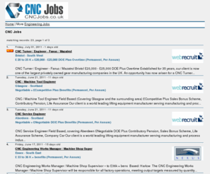 cncjobs.co.uk: CNC Jobs
CNCJobs.co.uk :: CNC Jobs