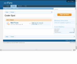 coderspot.com: Coder Spot
Forum software by XenForo
