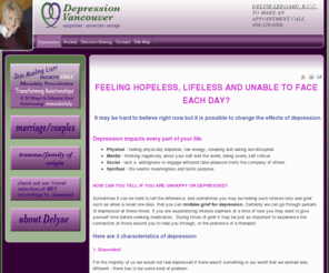 depression-vancouver.com: Vancouver Counselling Depression, unhappiness, sadness, Depression counselling Vancouver BC
Counselling for depression, effects of depression, grief, anxiety, self-esteem, decision making. Professional experienced counsellor.