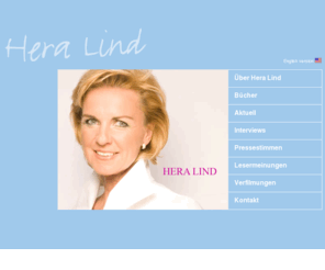 heralind.com: Hera Lind
www.heralind.com - offizielle Website der Autorin Hera Lind.