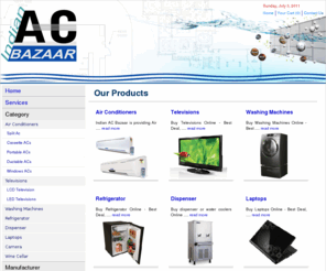 indianacbazaar.biz: Indian ac bazaar biz - authorised dealr of Daikin Airconditioners, Blue star Airconditioners, Samsung Airconditioners
Indian ac bazaar biz - authorised dealr of Daikin Airconditioners, Blue star Airconditioners, Samsung Airconditioners