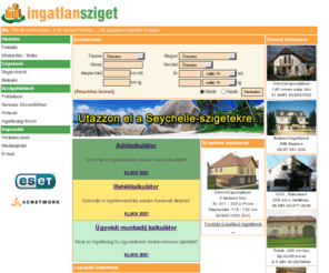 ingatlansziget.hu: IngatlanSziget
Ingatlanhirdetés ingyen mindenkinek.