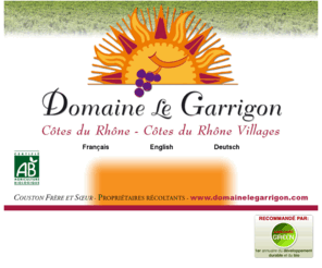 domainelegarrigon.com: Domaine Le Garrigon - vin biologique Côtes du Rhône
Domaine le Garrigon