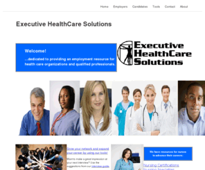 healthcarepursuits.com: Executive HealthCare Solutions
Career and employment resources for healthcare professionals.  Learn more about the benefits of our services.