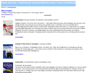 index-fond.de: index-fond.de - Indexfonds, Indexzertifikate, Index, Fond, Fonds, Zertifikate, Buch, Bcher
index-fond.de - Indexfonds, Indexzertifikate, Index, Fond, Fonds, Zertifikate, Buch, Bcher