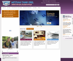 mitzvahtanks.com: Mitzvah Tank Organization
Site of the Chabad Lubavitch Mitzvah Tank Org. Sponsor of the Annual NYC Mitzvah Tank Parade as well as Chanukah Tanks and Sukkah Mobiles.