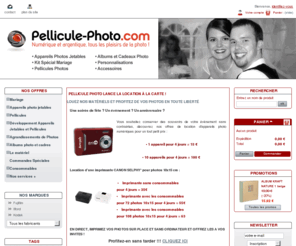 pellicule-photo.com: Pellicule Photo - Pellicules photos argentiques, étui et sac de transport, cadre photo, et plein d’autres choses encore.
Pellicule Photo, le plaisir de la photo argentique.