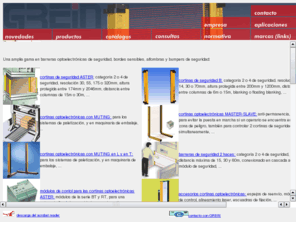 seguridadenmaquinas.com: GREIN: seguridad en máquinas
Descripción: sistemas y componentes para la automatizacion, seguridad en maquinas, adecuacion de maquinaria, automatismos industriales y deteccion de vehiculos