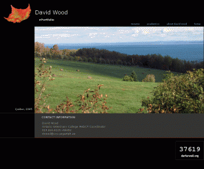 dwood.ca: dwood.ca - e-Portfolio of David Wood
