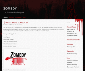 zomedy.dk: ZOMEDY | A Zombie aPORKalypse
