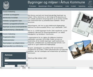 aarhus-kommuneatlas.dk: Århus Kommune - SAVE V. 5.01
Bevaringsvrdige bygninger i rhus Kommune