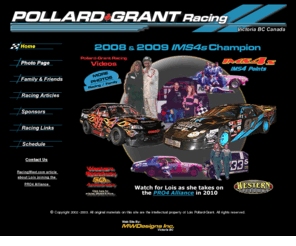 pollardgrantracing.com: Pollard-Grant Racing - Victoria BC Canada
