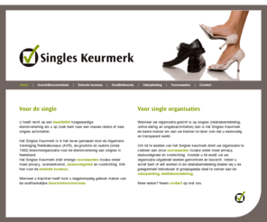 singleskeurmerk.nl: Branchevereniging Relatiebemiddeling, Dating, en Singlesactiviteiten  | Singles Keurmerk
Brancheorganisatie voor de dienstverlening aan singles in Nederland. Voor singles en voor single organisaties.