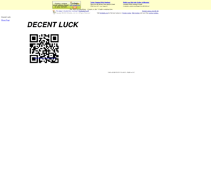 decentluck.com: Home Page
Home Page