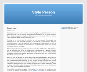 styleperson.net: Style Person
