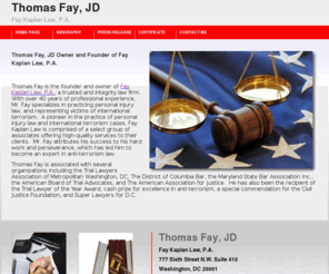 thomasfortunefay.com: Thomas Fay, JD | Fay Kaplan Law, P.A.
Thomas Fay, JD