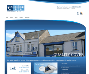 ballyclareinsuranceservices.co.uk: CIP Insurance Brokers | Northern Ireland
Insurance Services and Brokers within Northern Ireland offering Insurance for most scenarios. Get in touch now for a competitive insurance quote!