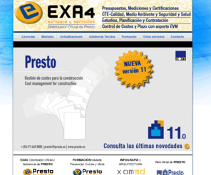 exa4.es: EXA4 Software y Servicios-PRESTO
web de Presto aragón