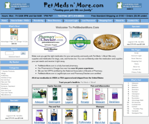 rimadylsale.com: Pet Adequan | Pet Rimadyl | Percorten Medicine | Pet Meds and More
Pet adequan - Pet Meds is an online pet pharmacy licensed and regulated by the State of California,  offers adequan, percorten for pets medical needs.