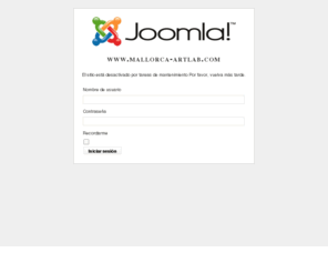 mallorca-artlab.com: Bienvenidos a la portada
Joomla! - el motor de portales dinámicos y sistema de administración de contenidos