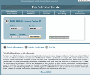 fairfield-homes-for-sale.com: Fairfield CT Real Estate | Fairfield Homes for Sale in Connecticut
View the Latest Fairfield Homes for Sale! Search New Fairfield Real Estate Listings, Including Foreclosures, Condos, and Townhomes with pictures, Real Estate Trends, Maps, and Mortgage info in Connecticut!