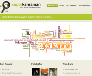 superkahraman.com: superkahraman.com | karalama defteri
