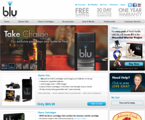 blu-ecigarettes.com: Electronic Cigarette by blu E Cigarette -  Home
blu electronic cigarette looks and taste like a real cigarette. Make the switch to blu the smokeless e cigarette today. You can be smoke free with blu the most popular ecigarette.