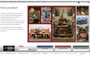 dekoratoeren.dk: Dekoratøren & Creation: Visuelle og aktivitetsprægede oplevelser
Dekoratøren & Creation: Vi udfører og producerer alle former for visuelle og aktivitetsprægede oplevelser.