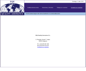 equ-qa.com: EQU Quality Assurance
