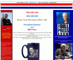 karmastones.com: KarmaStones Obama Mugs Glass Etched Engraved 1-315-497-1200 or  1-888-299-1777 KarmaStones.com Etched Mugs StoneCarved Logos Bill Press Progressive Radio Barack Obama President Obama Sandcarved Mug Coffee Mug Coffee Cup
