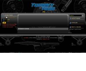 startrekkin.net: Yesterday's Voyage
Yesterday's Voyage Trek MUSH.