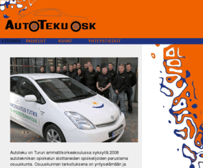 autoteku.net: AutoTeku osk.
Autoteku on Turun ammattikorkeakoulun autotekniikan opiskelijoiden perustama osuuskunta.