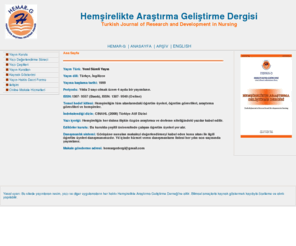 hemargedergi.org: Hemşirelikte Araştırma Geliştirme Dergisi - Online Makale İşlemleri
