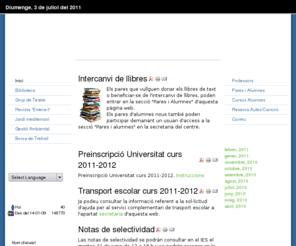 iesleliana.net: Benvinguts al  Web de l' IES L'ELIANA
Joomla! - el sistema de gestió de continguts i motor de portals dinàmics