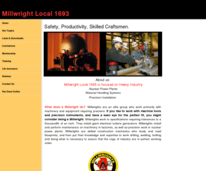 millwright1693.com: Millwright Local 1693
Millwright Local 1693 N.E.Illinois Trained Professionals