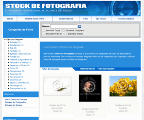 stockdefotografia.com: Stock de Fotografia | Fotografia profesional al alcance de todos
Un sitio de fotografos dedicado a ofrecer stock de fotografia profesional al alcance de todos.