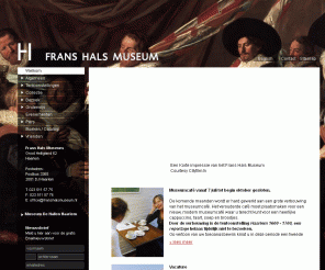 franshalsmuseum.nl: Frans Hals Museum Haarlem - Home
Frans Hals Museum Haarlem Home