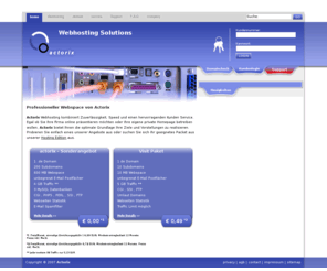 actorix.de: Actorix.de - Webhosting Solutions Multimedia Agentur für WebHosting und Domain Registrierung
Bewährte Lösungen in Webhosting und Domain Registrierung für Einsteiger, Profis und Firmen.