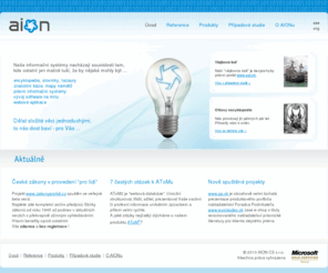 aion.cz: aion cs
AION CS, Ltd. is a software development company specialized on digital encyclopedias, law information systems, converting information into knowledge.