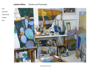 julianahilton.com: Homepage of Juliana Hilton
Homepage of Juliana Hilton - Artist and Printmaker