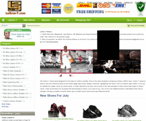 lebron-7.com: Lebron 7
The Lebron 7 Online Store selling Lebron 7 at www.lebron-7.com. Latest fashion and provides lebron 7, lebron vii, lebron 7 shoes, lebron james 7, zoom lebron 7.