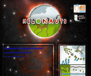 melonauts.com: The Voxel Agents - Melonauts - Winner of the 48 Hour Game Making Challenge 2008
