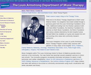 musicandmedicine.org: http://www.musicandmedicine.org
We offer the latest music therapy techniques in the medical setting, including pain management, sedation, end-of-life & breathing modalities