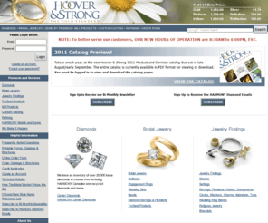 hooverandstrong.com: Loose Diamonds, Bridal Jewelry, Findings, Mill Products, Custom Casting, Refining - Hoover and Strong
Hoover and Strong is an eco-friendly refiner and manufacturer of precious metals. We offer many products and services that fall under our Harmony brand, including loose diamonds, bridal jewelry, findings, mill products, custom casting and refining. 