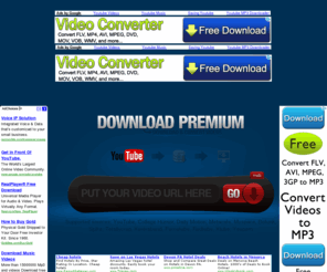 in2tvsports.com: YouTube Video Download
Download and Convert YouTube, College Humor, Daily Motion, Metacafe, Myspace, Bofunk, Spike, Totallycrap, Kontraband, Pornotube, Redtube, Xtube, Youporn Videos