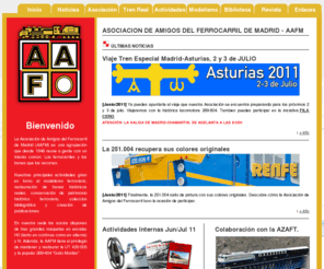aafmadrid.com: .:: AAFM ::. Asociación de Amigos del Ferrocarril de Madrid
