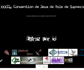 conv-supaero.fr: XXXIIme Convention de Jeux de Simulation de Supaero
XXXIIme Convention de Jeux de Simulation de Supaero : le plus ancien rassemblement d'amateurs et joueurs de jdr  Toulouse.