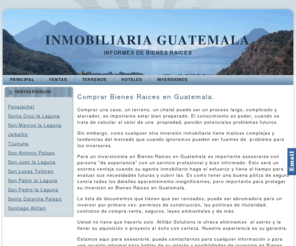 guatemala-inmobiliaria.com: Inmobiliaria Guatemala - Lago de Atitlan
Inmobiliaria Guatemala, bienes raices por el Lago de Atitlan