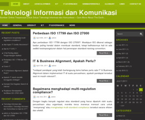 teknologiinformasidankomunikasi.com: Teknologi Informasi dan Komunikasi
